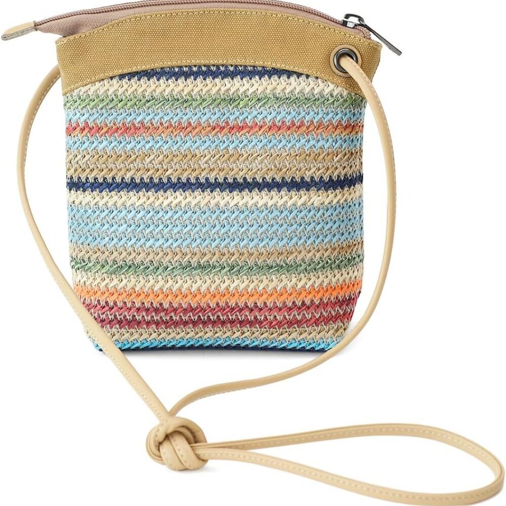 Stylish Bluestripe Crossbody Bag for Women - Lightweight & Functional Design